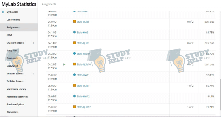 pearson statistics answers