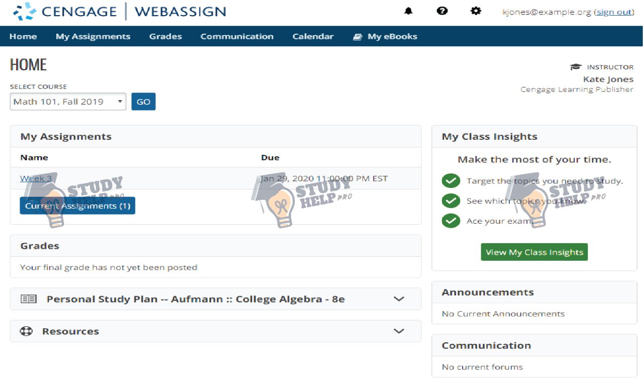 Webassign